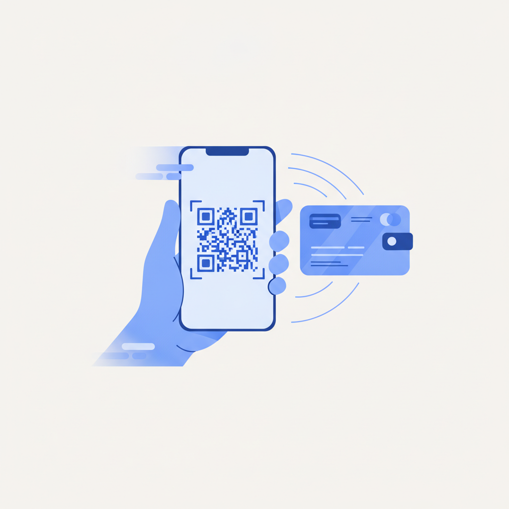 Ilustración: cobrar-con-qr-mercadopago