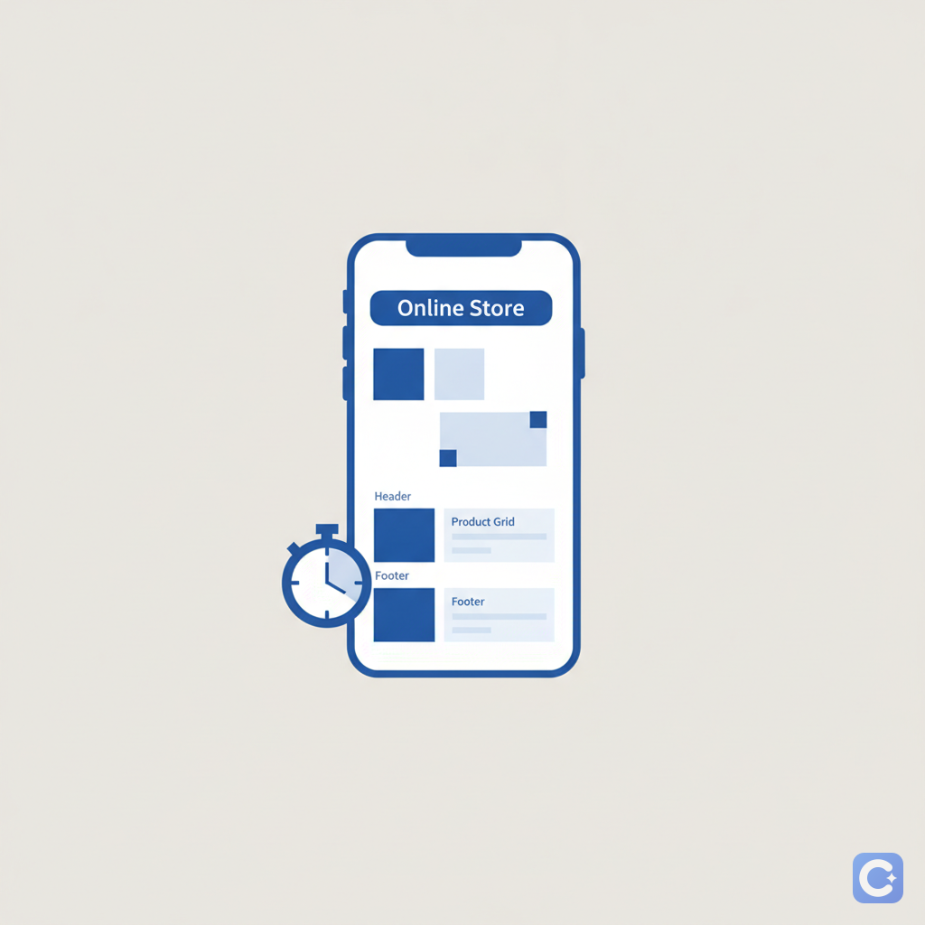 Ilustración: tienda-online-en-30-minutos